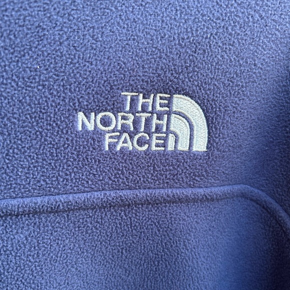 The North Face Men’s Full Zip Long Sleeve Navy Blue Soft Jacket. Medium - Picture 7 of 9